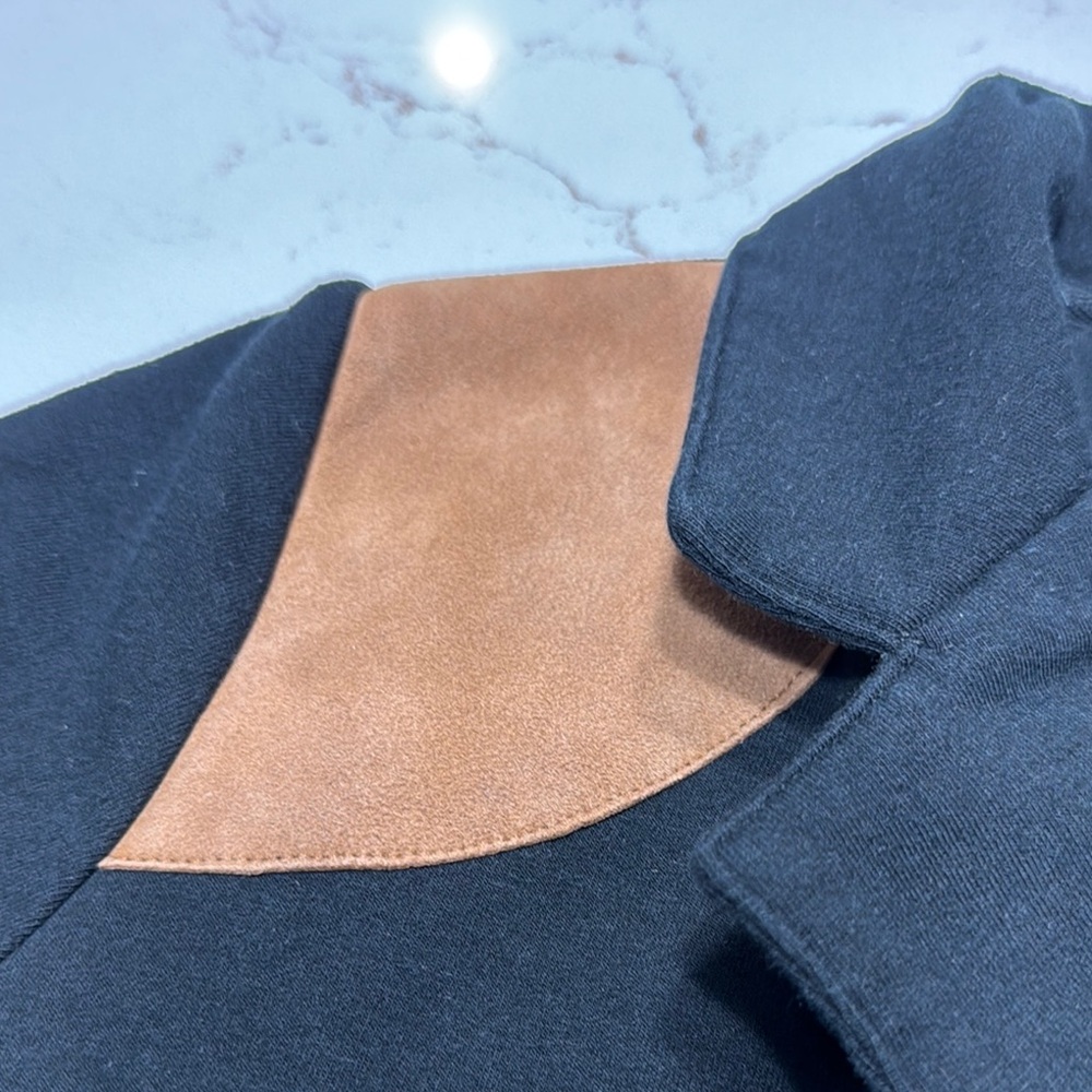 Ralph Lauren Blue Jacket with Tan Trim Size XS - Picture 4 of 8